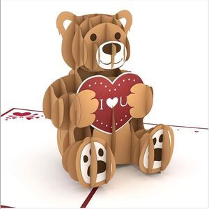 Love Bear Pop-Up Valentines Day card from Lovepop
